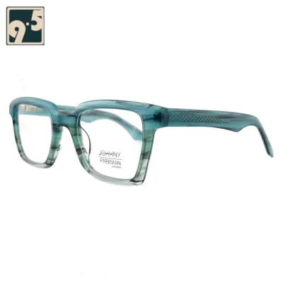 نمای سه رخ عینک زنانه کائوچو سبز JOHHNY FREEMAN j85207