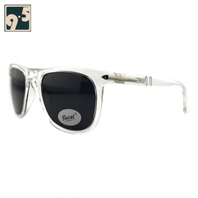 نمای سه رخ عینک آفتابی پرسول شفاف Persol tp p27681